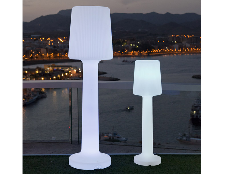LED-Stehleuchte Carmen 165 Outdoor Kaltlicht