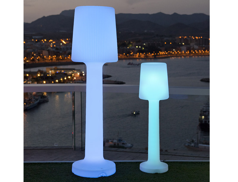 LED-Stehleuchte Carmen 165 Outdoor Kaltlicht