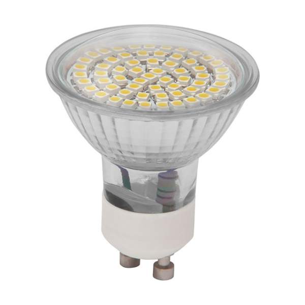 Kanlux LED Strahler / Leuchtmittel, Länge 58 mm, Sockel GU10, Winkel 120 , 3,3 Watt, 260 Lumen, 3000K warmweiss